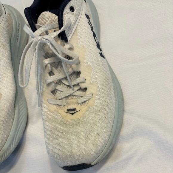 Hoka One One Solimar Womens 9 B White Athleisure Lightweight Running Shoes - Picture 4 of 15